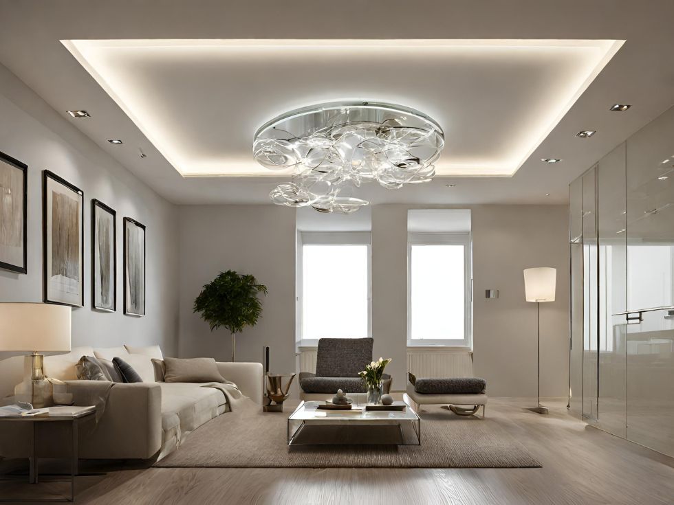 Glass ceiling lights - Beautiful Homes