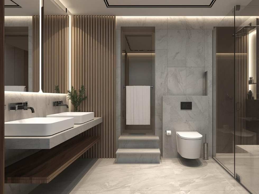 Contemporary bathroom design ideas - Beautiful Homes