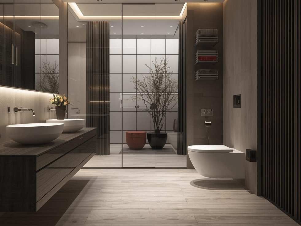 Contemporary bathroom design ideas - Beautiful Homes