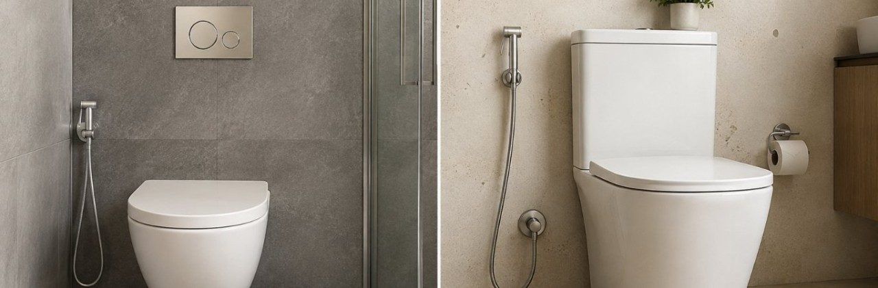 Concealed and exposed flush tank bathroom comparison - Beautiful Homes