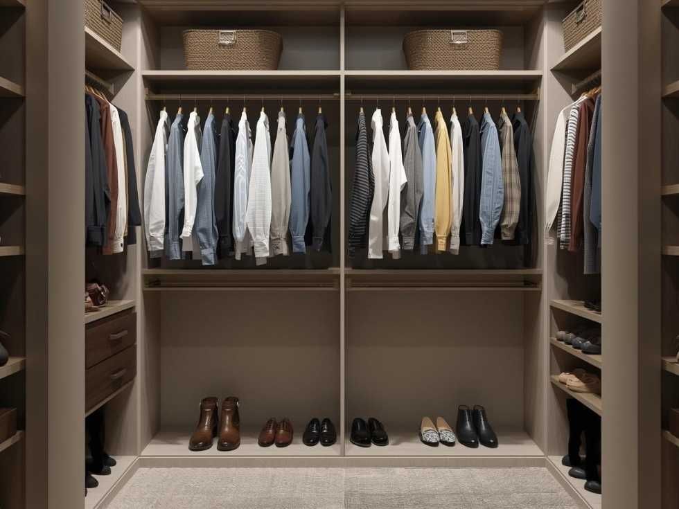 Contemporary corner wardrobes design - Beautiful Homes