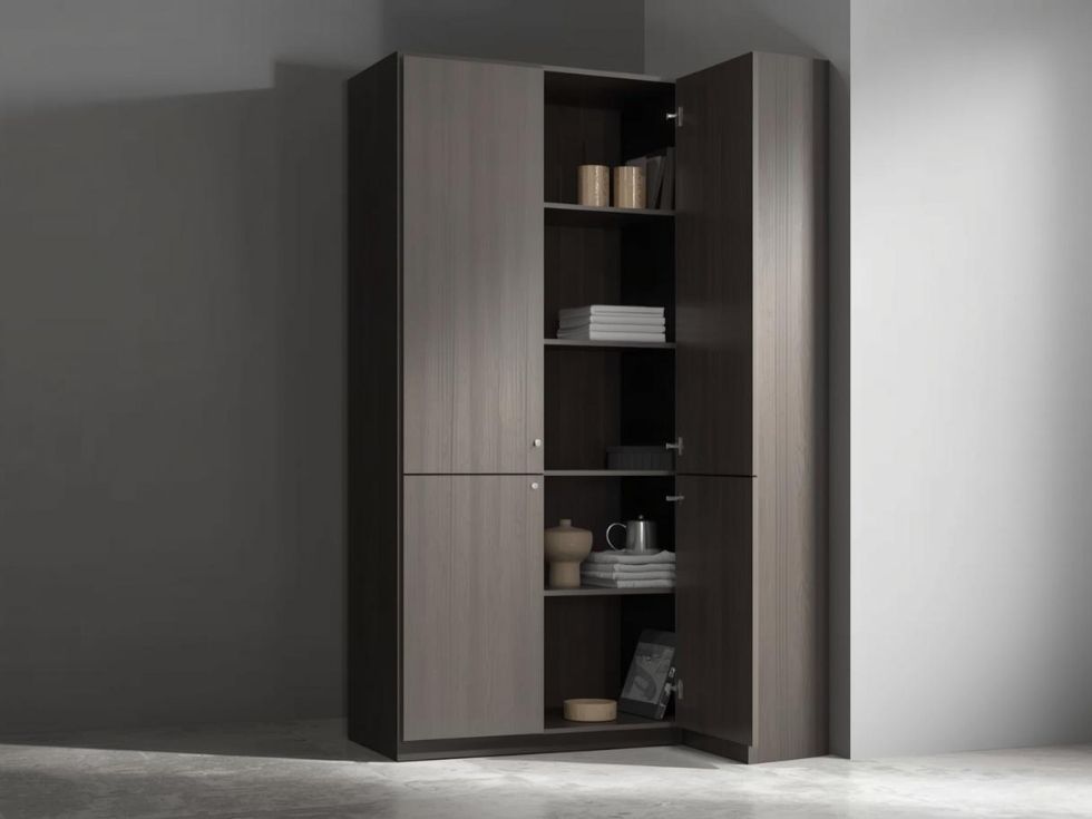Contemporary corner wardrobes design - Beautiful Homes