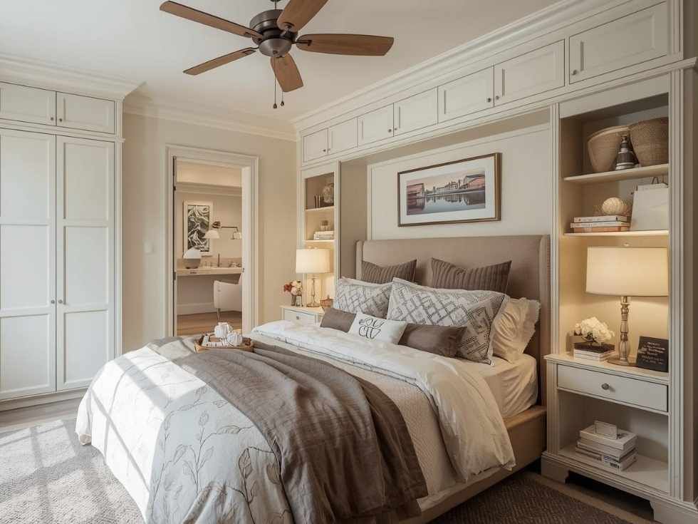 Contemporary corner wardrobes design - Beautiful Homes