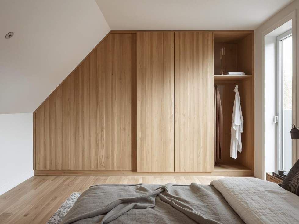 Contemporary corner wardrobes design - Beautiful Homes