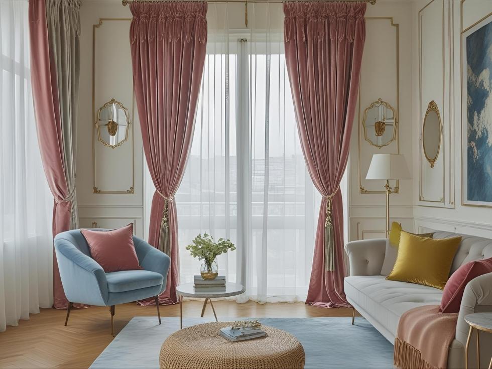 Living room window curtain dimensions - Beautiful Homes