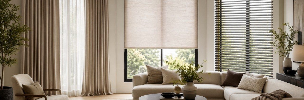 Contemporary curtains for living room - Beautiful Homes