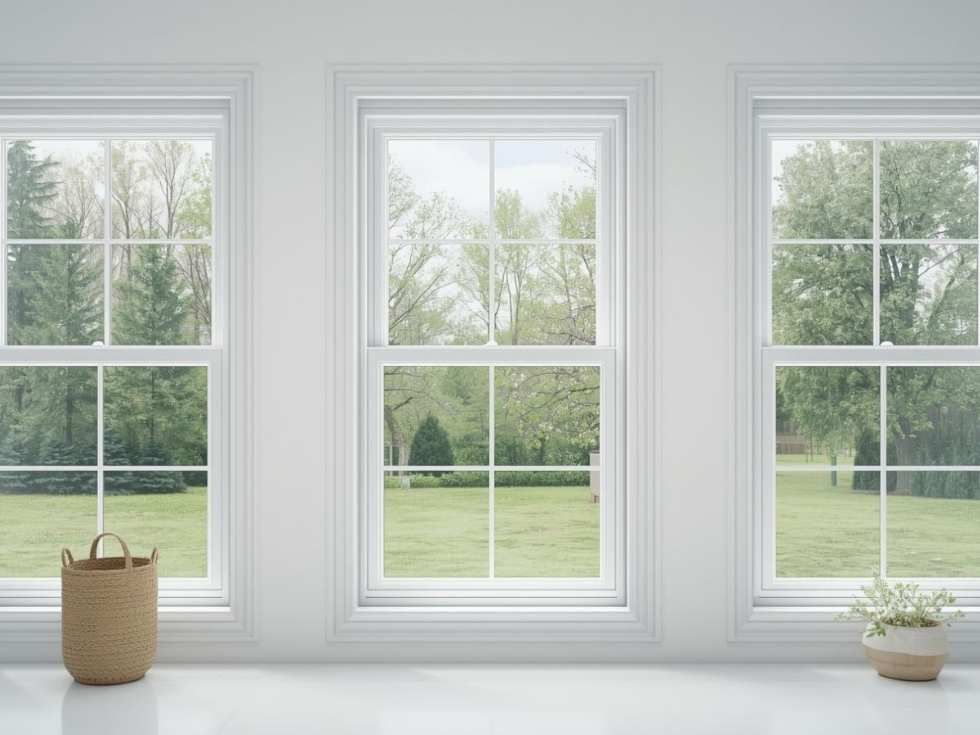 Contemporary upvc windows vs wood windows for homes - Beautiful Homes