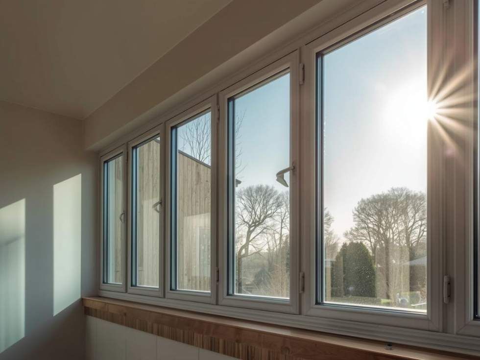 Contemporary upvc windows vs wood windows- Beautiful Homes