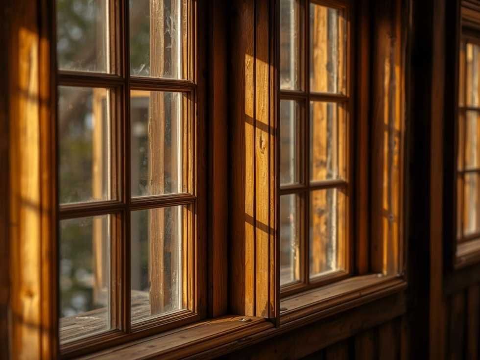 Contemporary wooden windows - Beautiful Homes