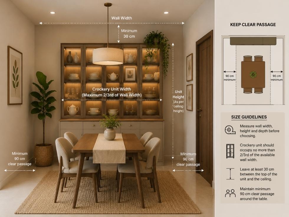 Contemporary crockery unit ideas - Beautiful Homes