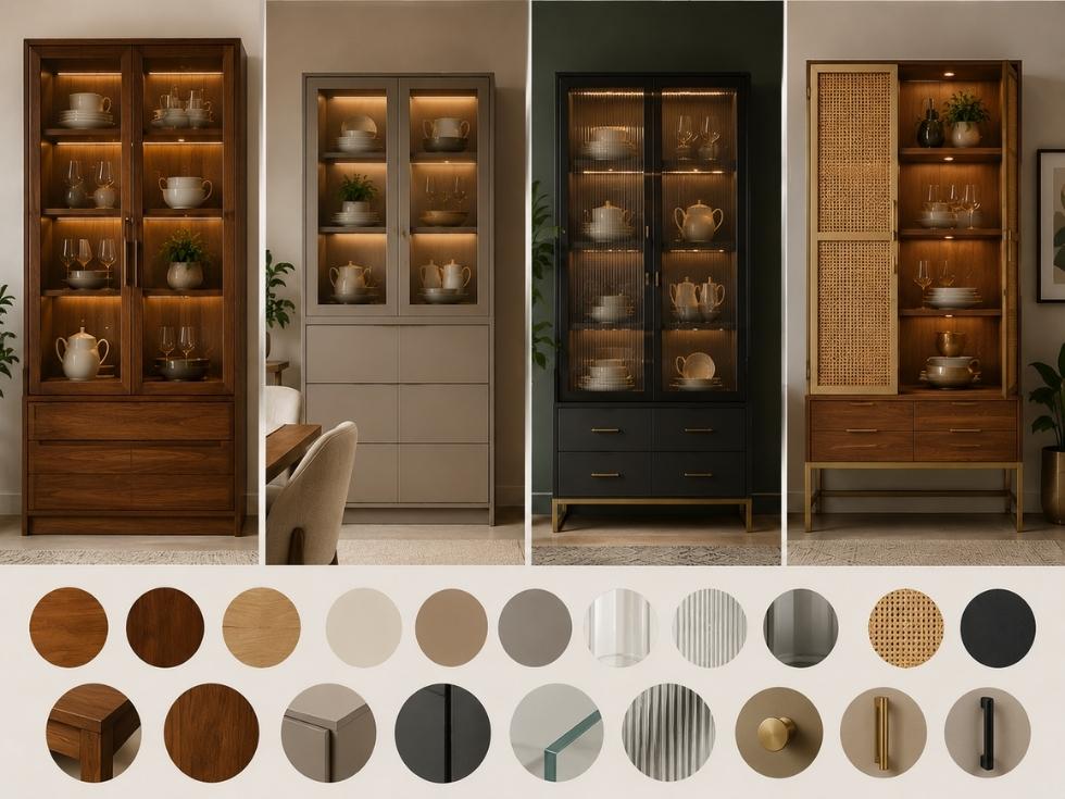 Contemporary crockery unit materials - Beautiful Homes