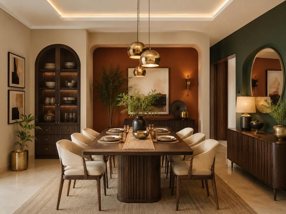 Contemporary dining room design - Beautiful Homes