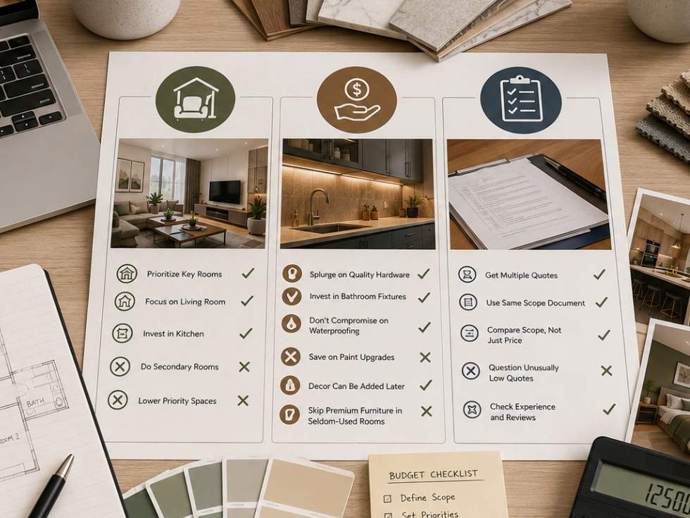 Budget interior design calculator - Beautiful Homes