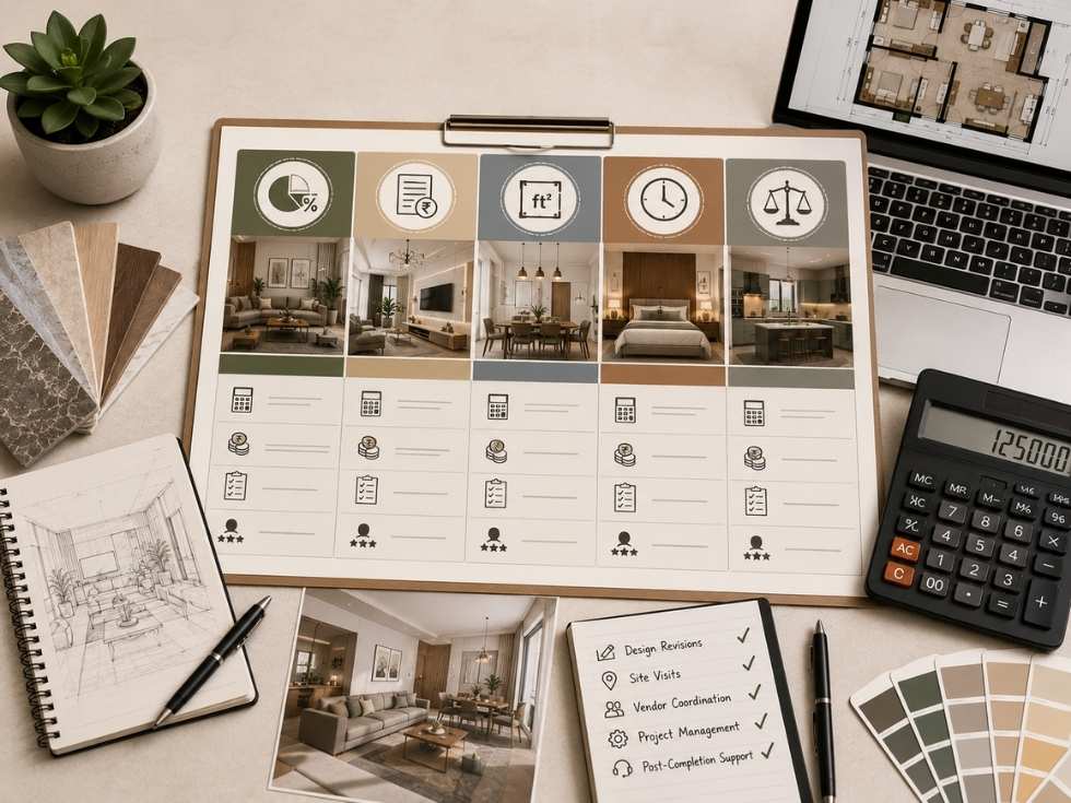 Interior design estimates calculation - Beautiful Homes