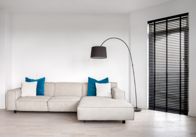 Modern Minimal Corner Sofa - Beautiful Homes