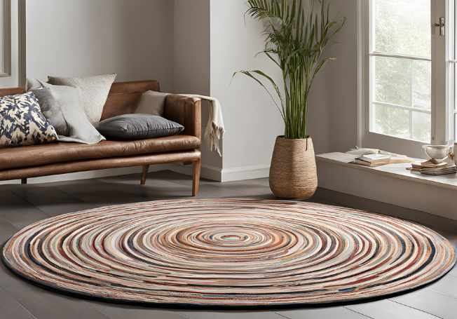 Round Rug for Living Room - Beautiful Homes