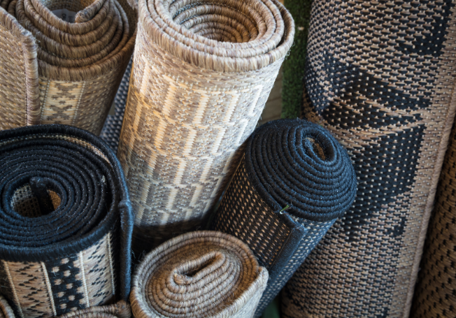 Woolen Round Rug - Beautiful Homes