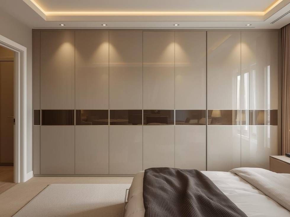 Contemporary bedroom wardrobe - Beautiful Homes
