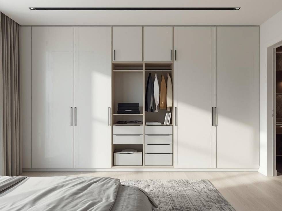 Contemporary bedroom wardrobe - Beautiful Homes