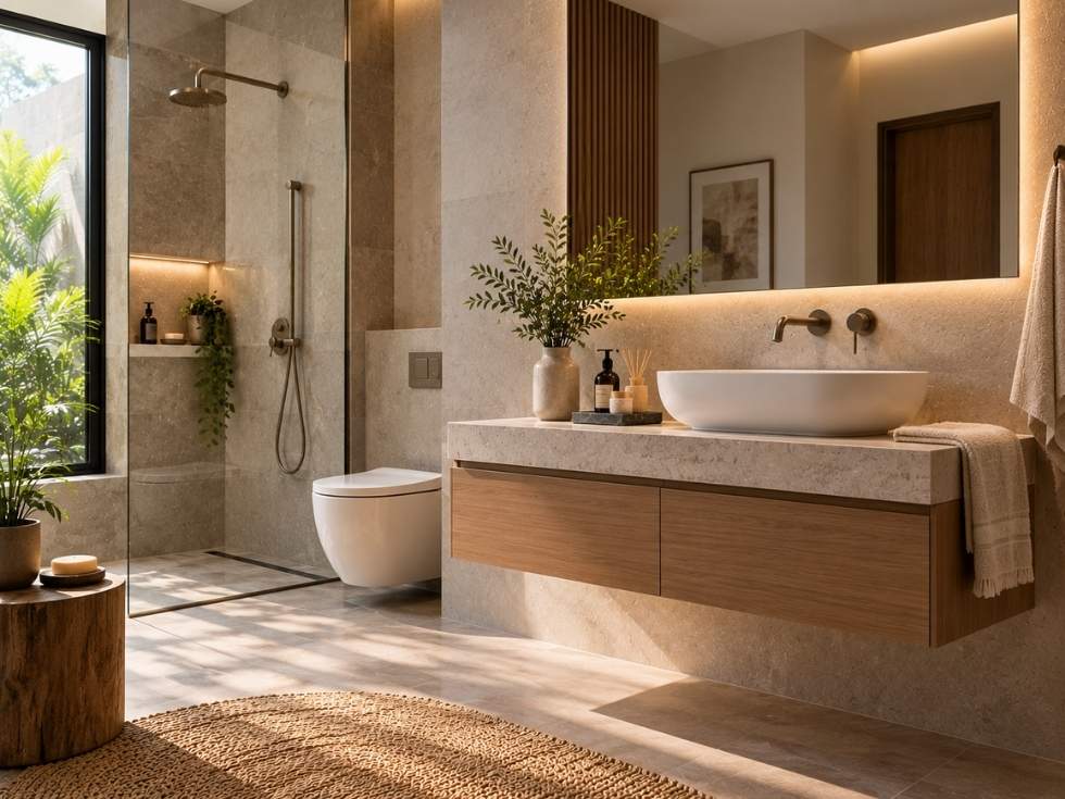 Contemporary vanity for washroom - Beautiful Homes