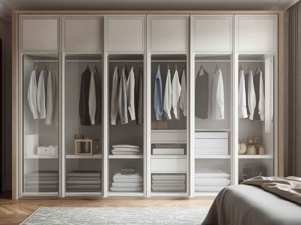 Contemporary plastic foldable cupboard for clothes - Beautiful Homes