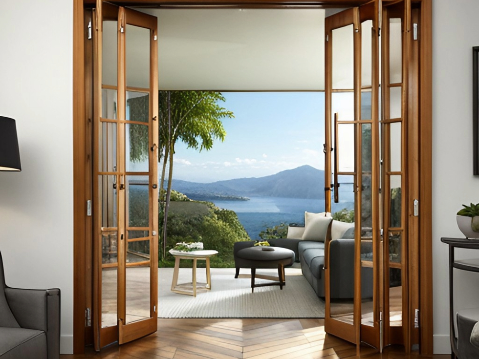 Elegant Folding French Door Designs - Asian Paints