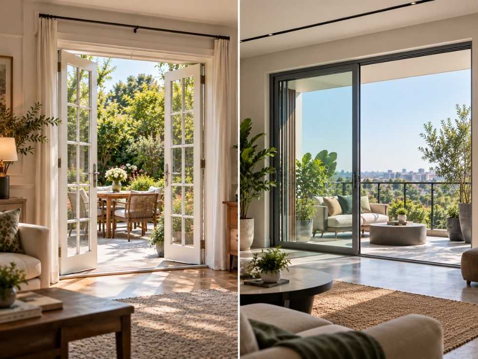 Contemporary french door design ideas - Beautiful Homes