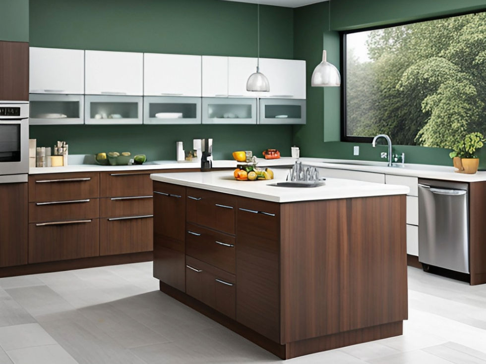 Frosted glass for kitchen - Beautiful Homes