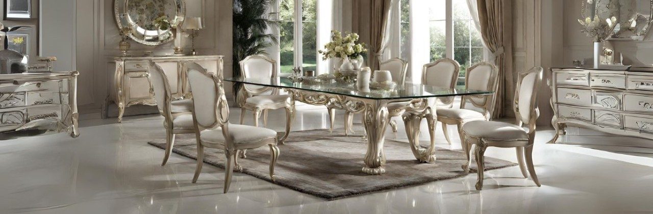 Luxury glass dining table - Beautiful Homes