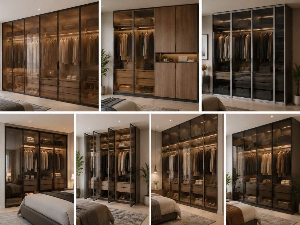 Contemporary glass cupboard ideas - Beautiful Homes