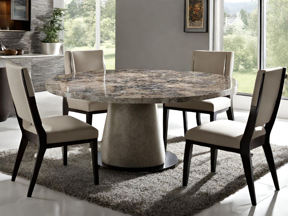 Granite dining table design ideas