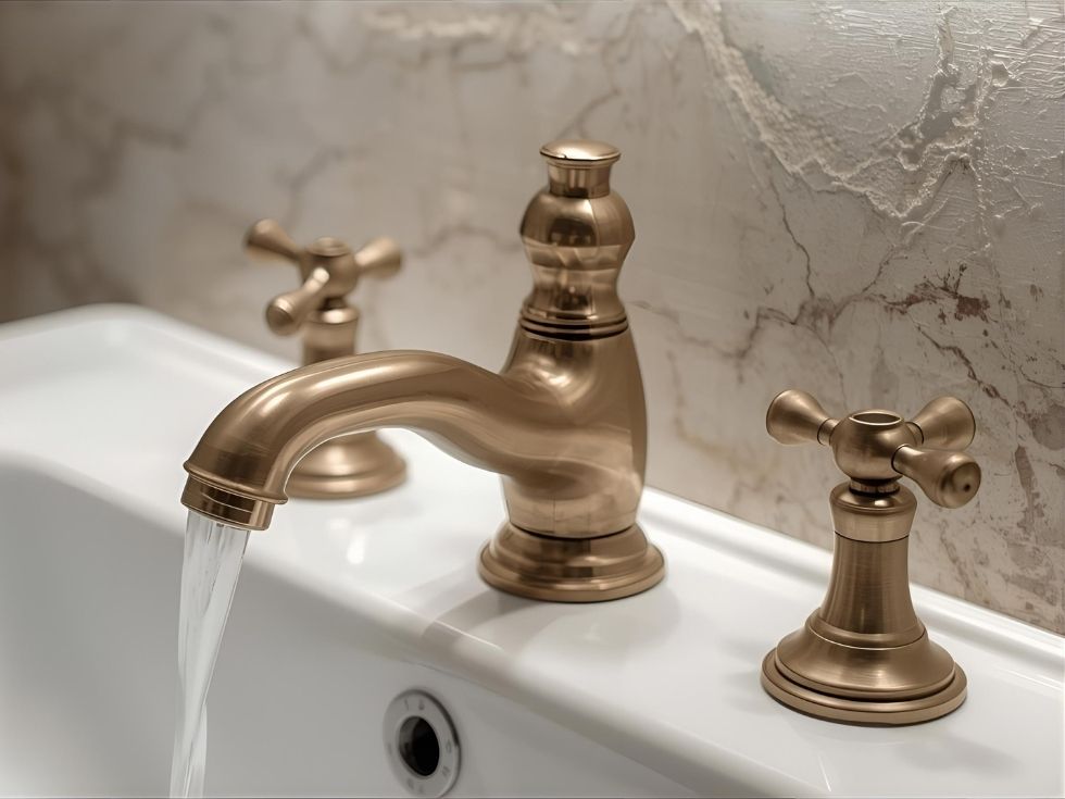Modern gold bathroom faucets - Beautiful Homes
