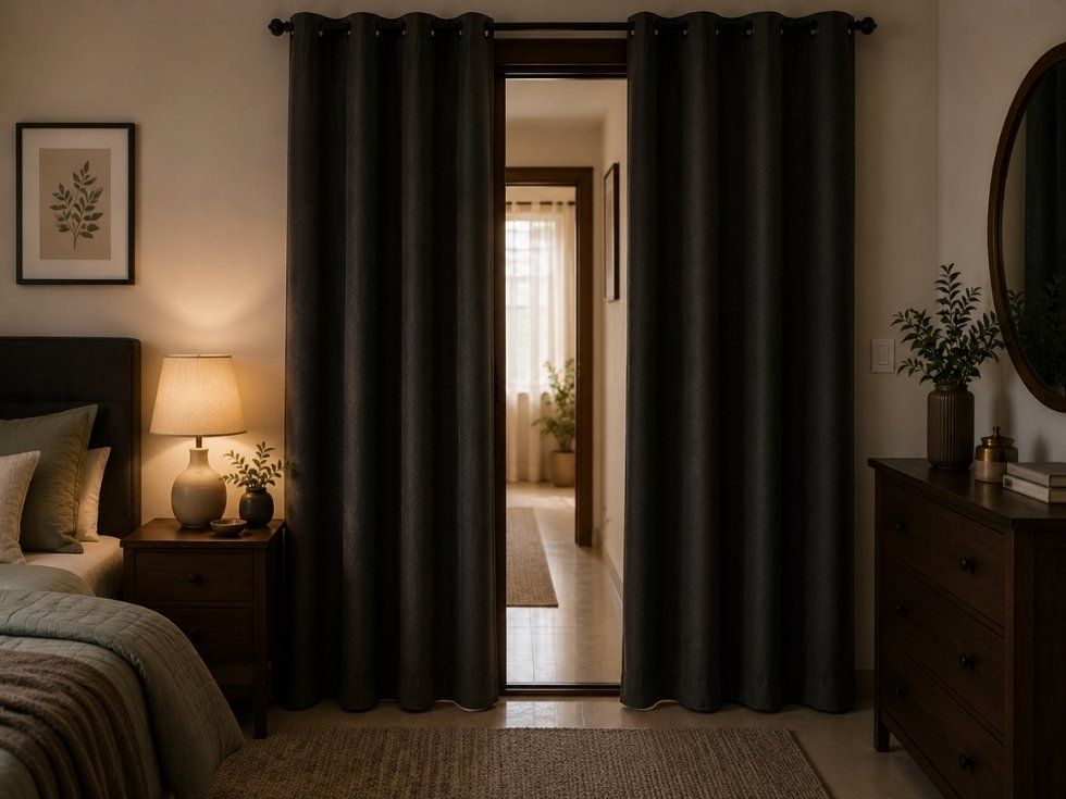 Contemporary bedroom curtains design styles - Beautiful Homes