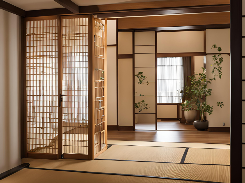 Modern Japanese hallway partition ideas - Beautiful Homes