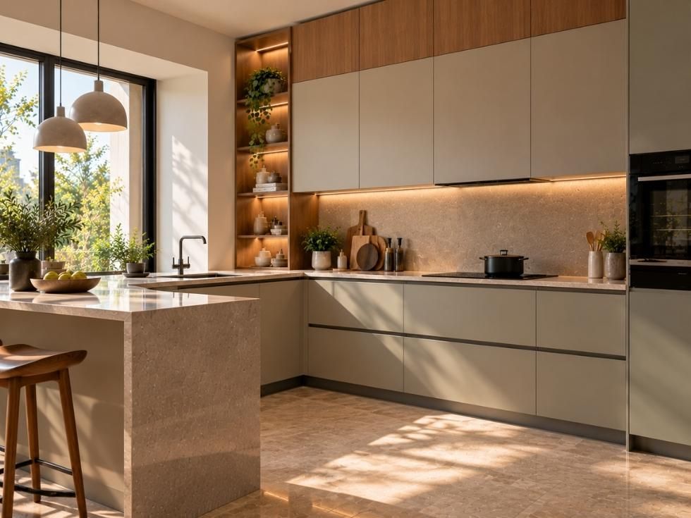Contemporary modern kitchen design ideas - Beautiful Homes