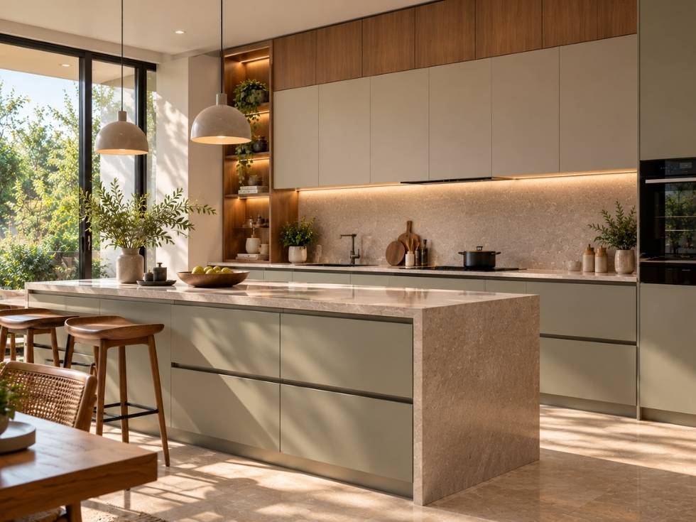 Contemporary modular kitchen design ideas - Beautiful Homes