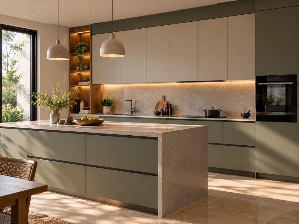 Contemporary modular kitchen ideas - Beautiful Homes