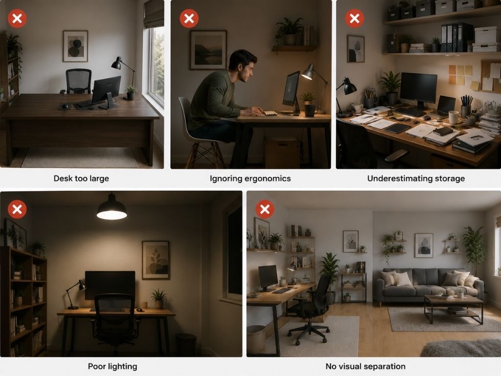 Contemporary small home office design tips - Beautiful Homes