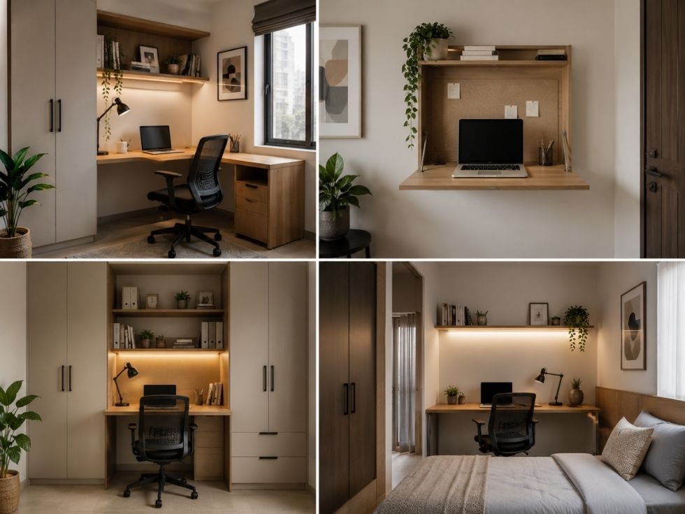Contemporary small home office setup ideas - Beautiful Homes