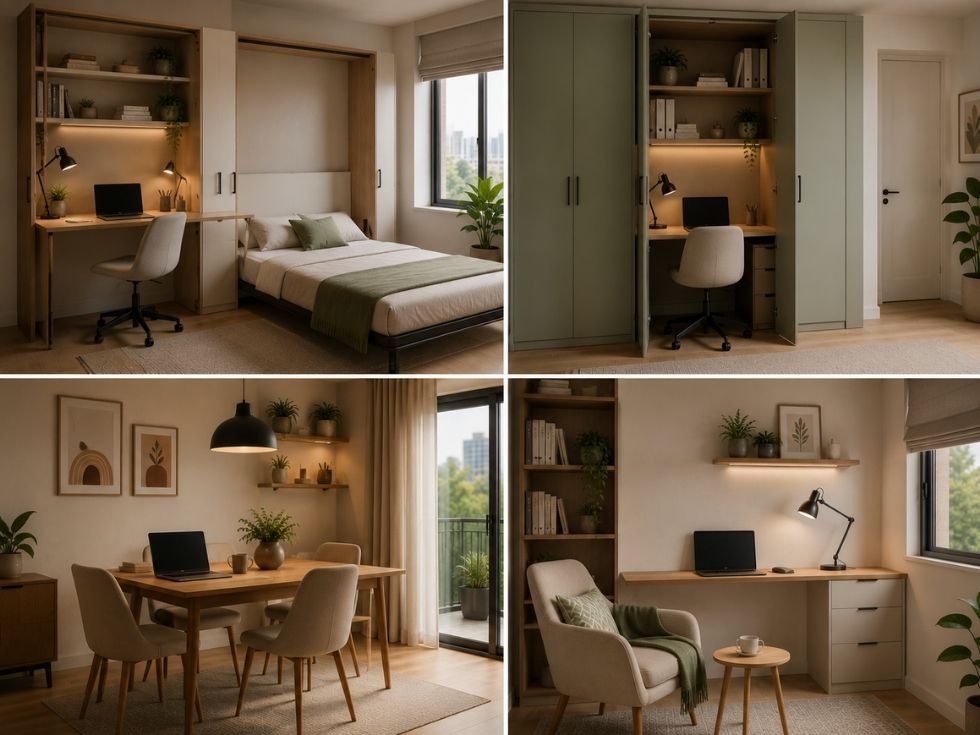 Contemporary work from home office - Beautiful Homes