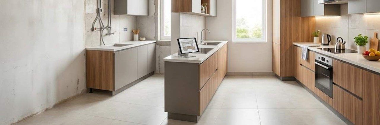 Contemporary modular kitchen design - Beautiful Homes