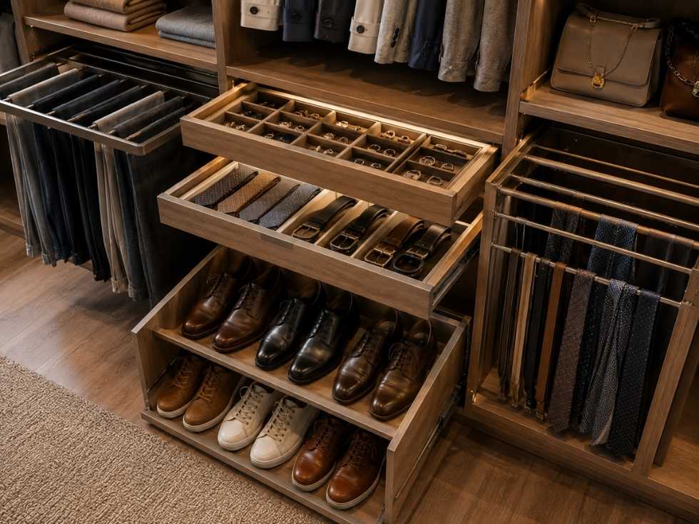 Contemporary modular wardrobe for bedroom - Beautiful Homes