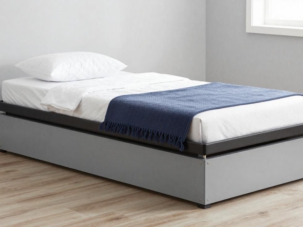 Contemporary hydraulic lift bed design with storage - Beautiful Homes