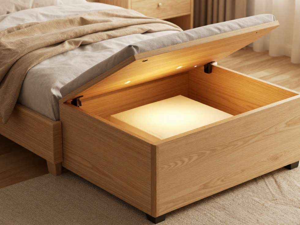 Contemporary hydraulic lift bed design types - Beautiful Homes