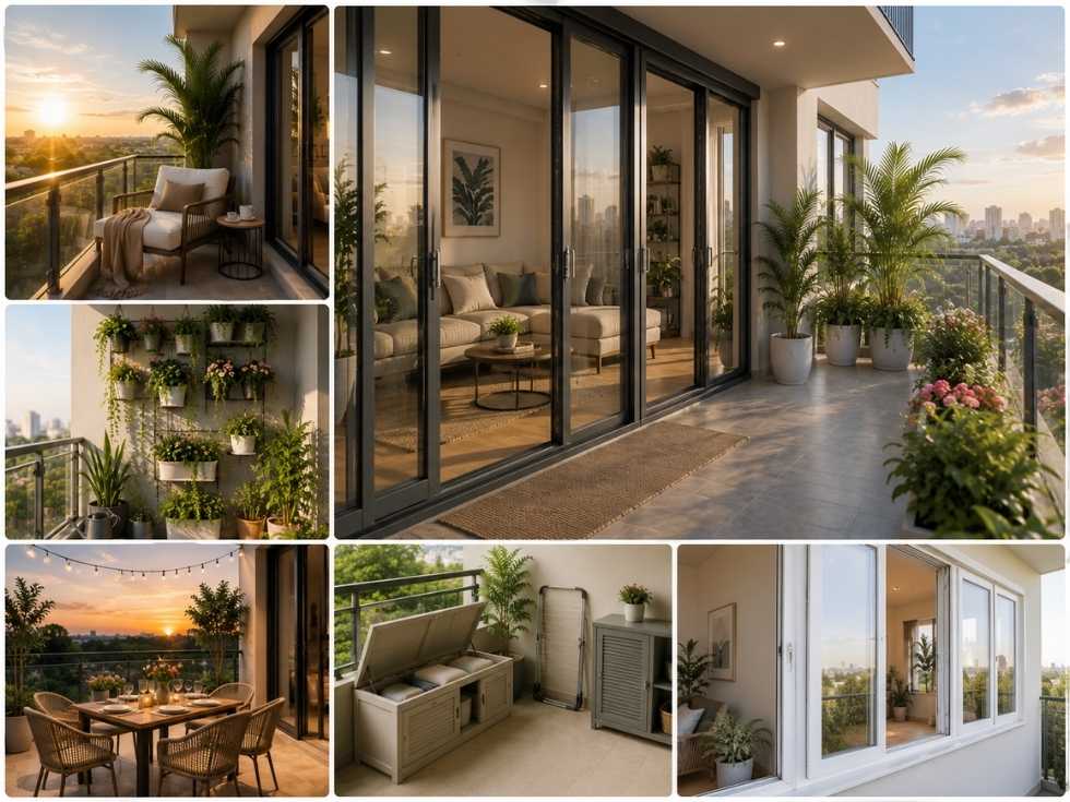 Contemporary balcony design - Beautiful Homes