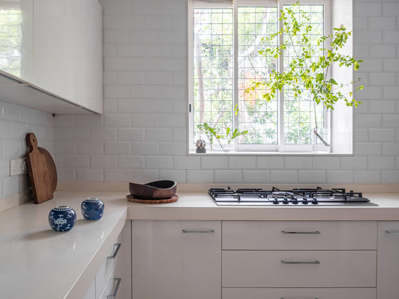 White Kalinga stone design for your interiors - Beautiful Homes