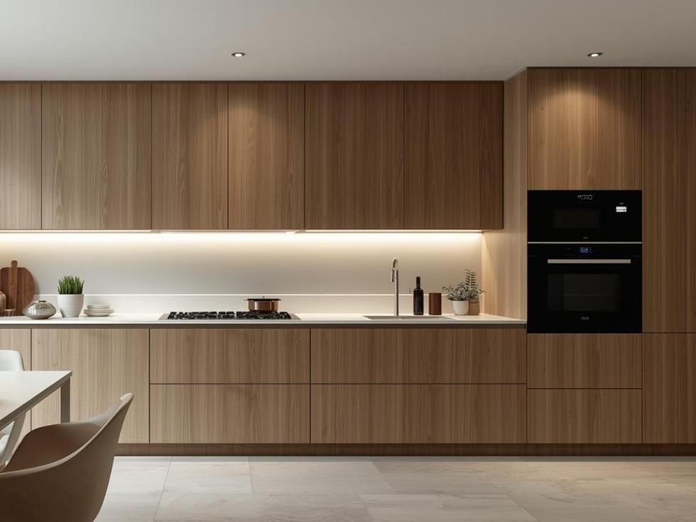 Contemporary modular  kitchen corner cabinets - Beautiful Homes