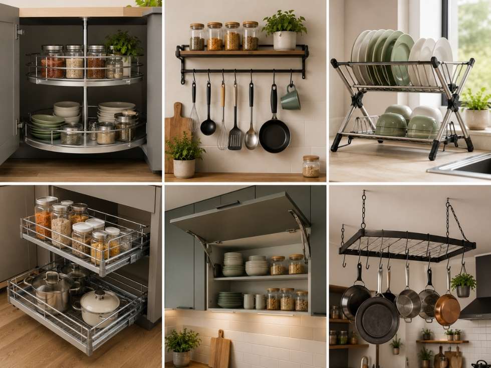 Contemporary kitchen racks and stands - Beautiful Homes
