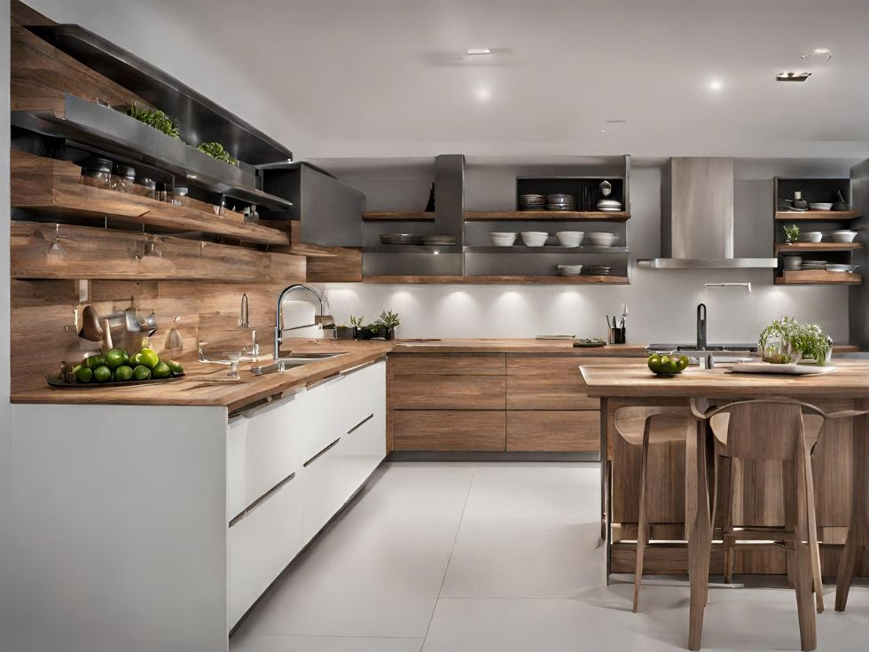 Modern Kitchen Rack Design- Beautiful Homes