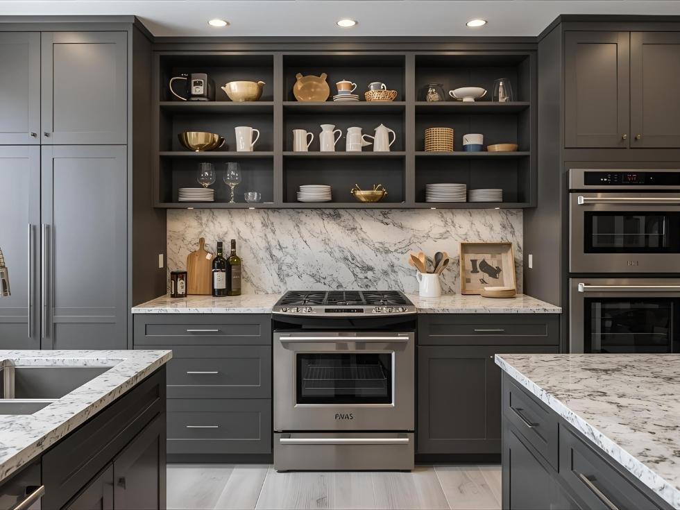 Contemporary kitchen storage ideas for appliances - Beautiful Homes